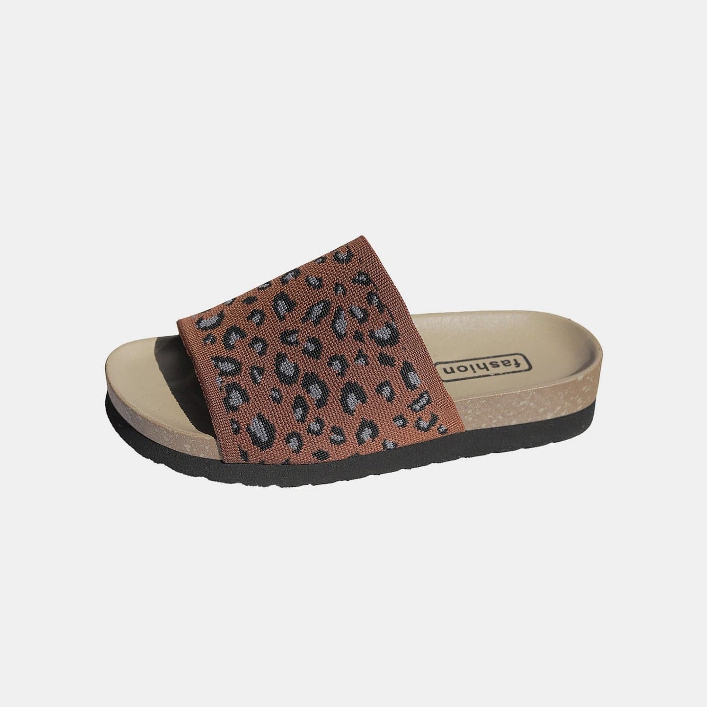 Trendsi Leopard Open Toe Sandals Leopard Open Toe Sandals