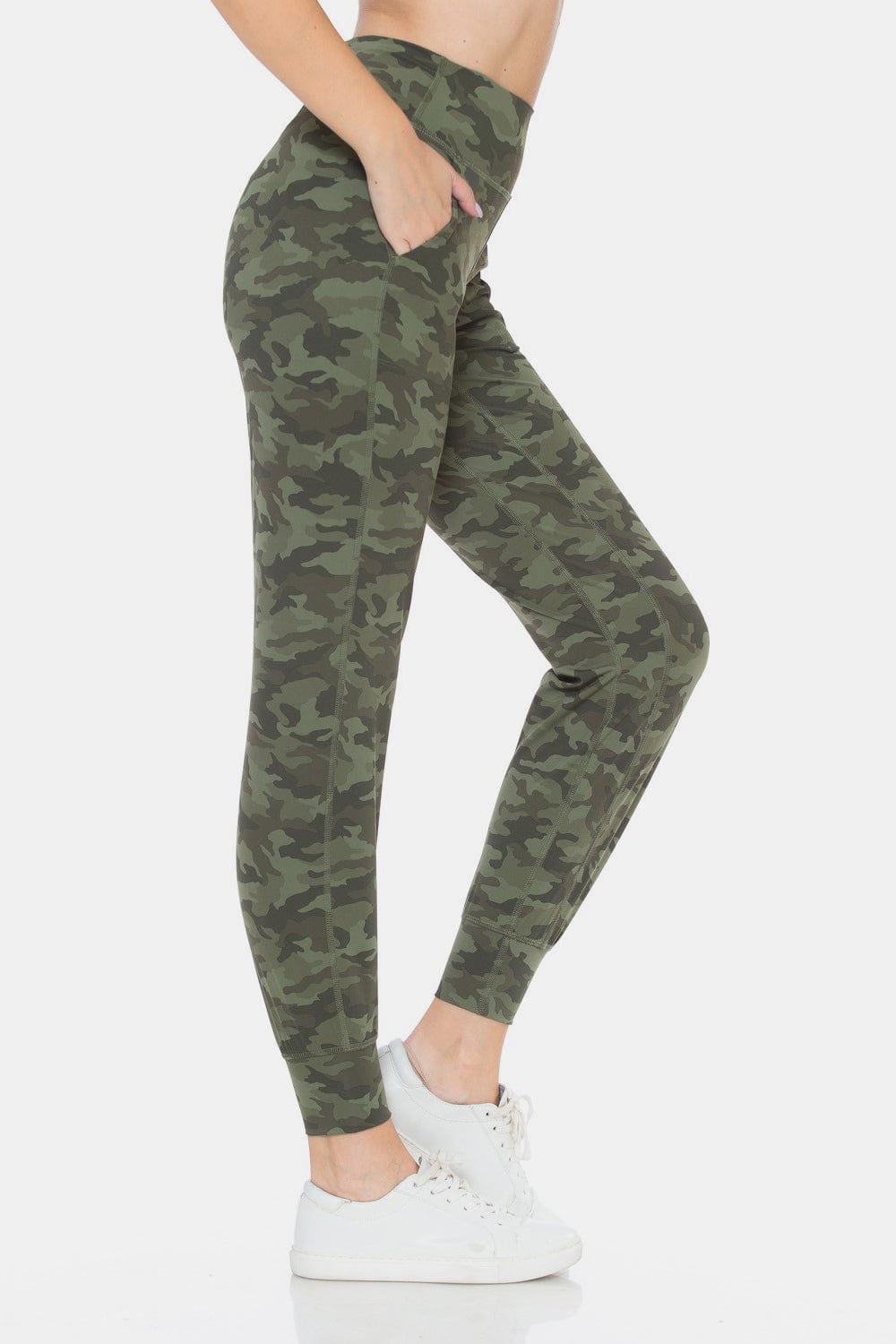 Trendsi MULTI / S Leggings Depot Camouflage High Waist Leggings Leggings Depot Camouflage High Waist Leggings