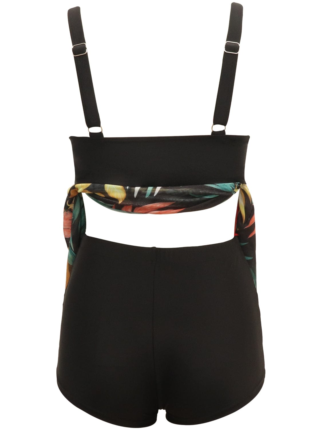 Trendsi Printed Wide Strap Two-Piece Swim Set Printed Wide Strap Two-Piece Swim Set