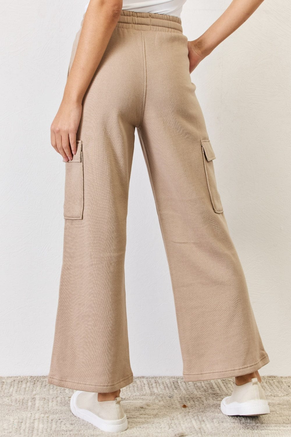 Trendsi RISEN High Waist Cargo Wide Leg Pants RISEN High Waist Cargo Wide Leg Pants