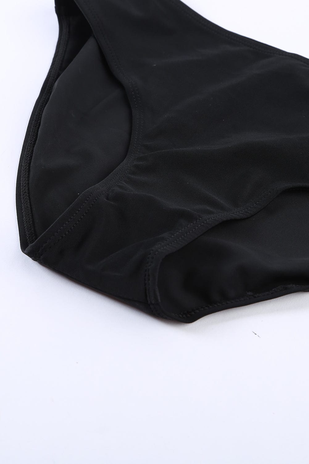 Trendsi Scoop Neck Wide Strap Tankini Set Scoop Neck Wide Strap Tankini Set