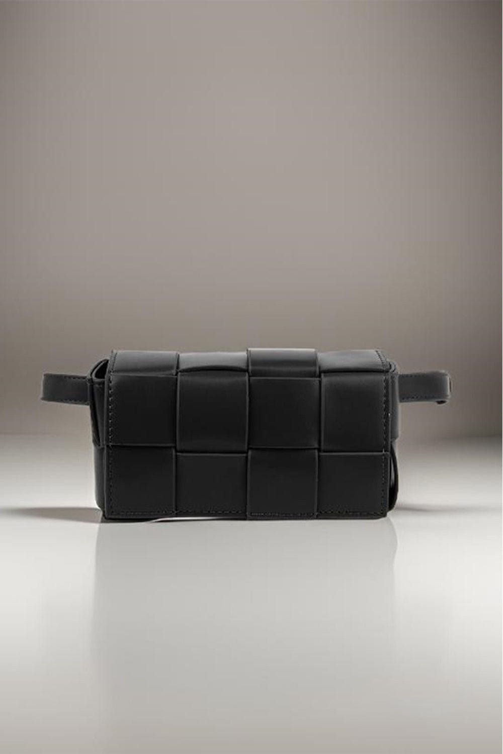 Trendsi Zenana Vegan Leather Woven Crossbody Bag Zenana Vegan Leather Woven Crossbody Bag