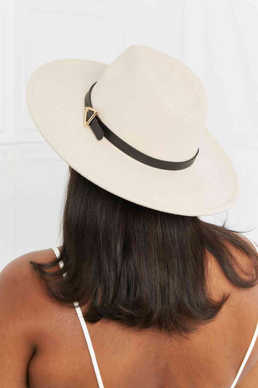 Basic Beaches Collective Beige / One Size Fame Ride Along Fedora Hat Fame Ride Along Fedora Hat