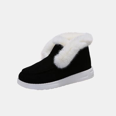 Basic Beaches Collective Black / 36(US5) Furry Suede Snow Boots Furry Suede Snow Boots
