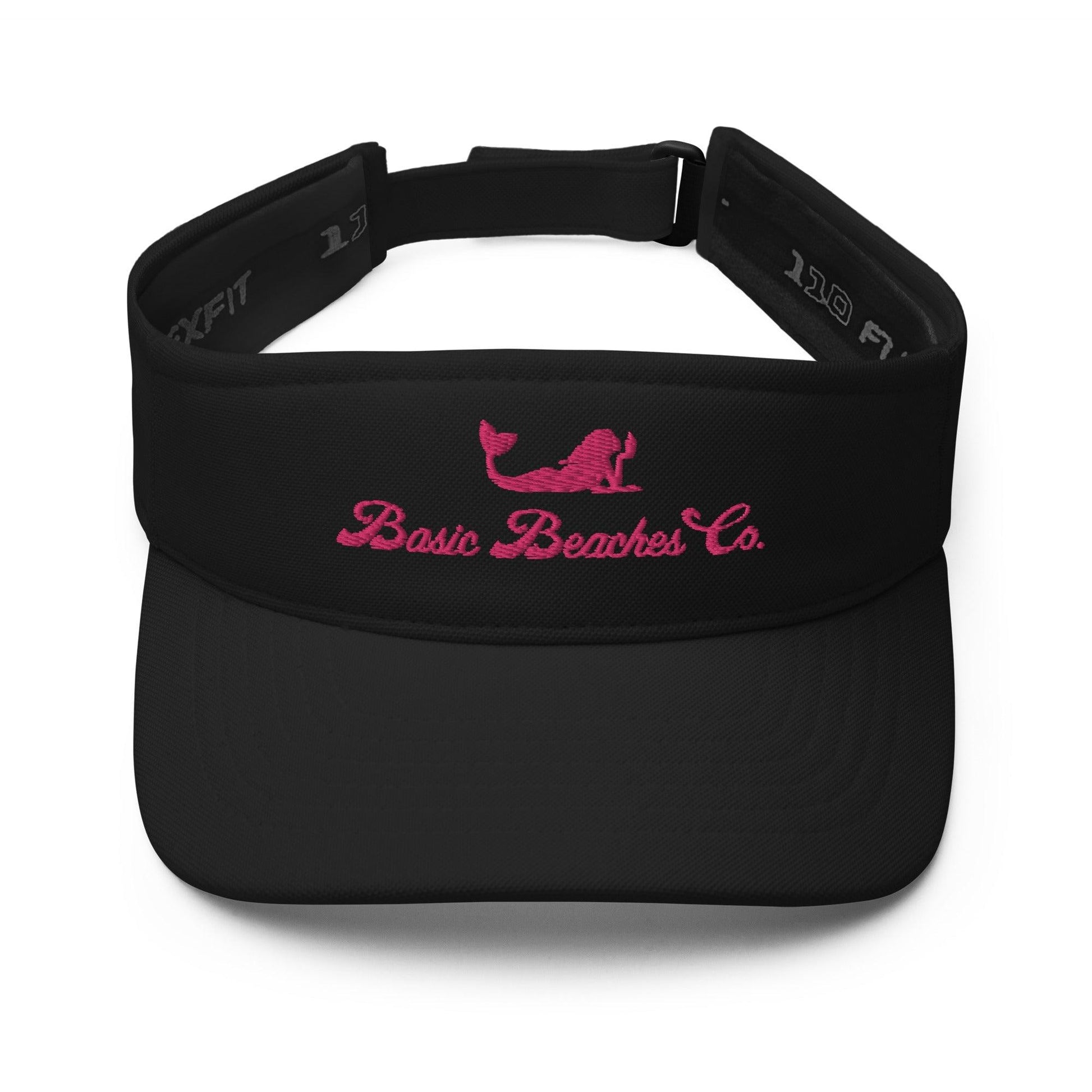Basic Beaches Collective Black Basic Beaches Visor Basic Pink Basic Beaches Visor Basic Pink