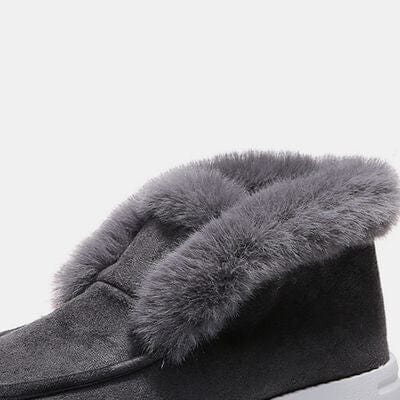 Basic Beaches Collective Furry Suede Snow Boots Furry Suede Snow Boots