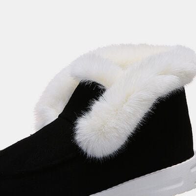 Basic Beaches Collective Furry Suede Snow Boots Furry Suede Snow Boots
