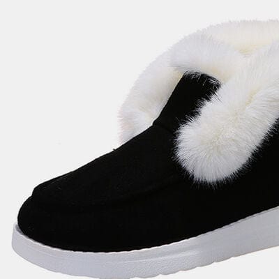 Basic Beaches Collective Furry Suede Snow Boots Furry Suede Snow Boots