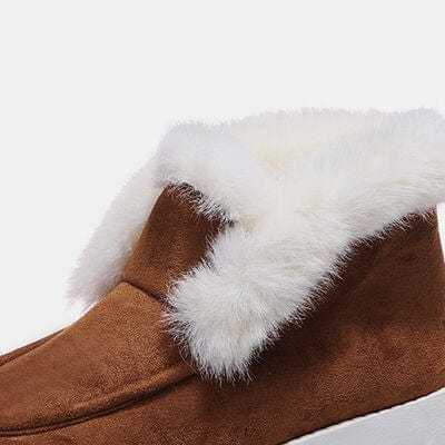 Basic Beaches Collective Furry Suede Snow Boots Furry Suede Snow Boots