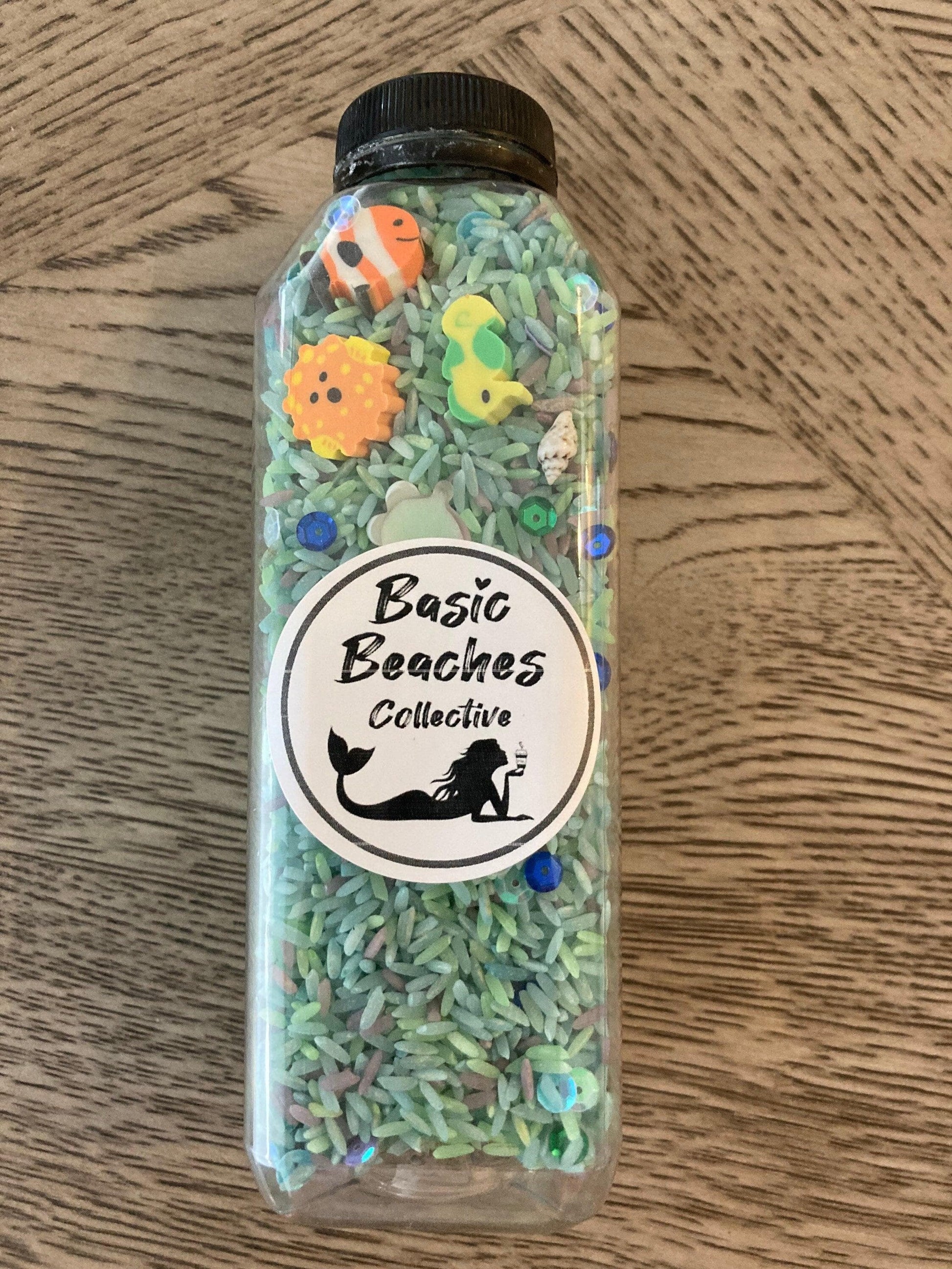 Basic Beaches Collective Sensory I Spy Bottle - Calm Game Sensory I Spy Bottle - Calm Game