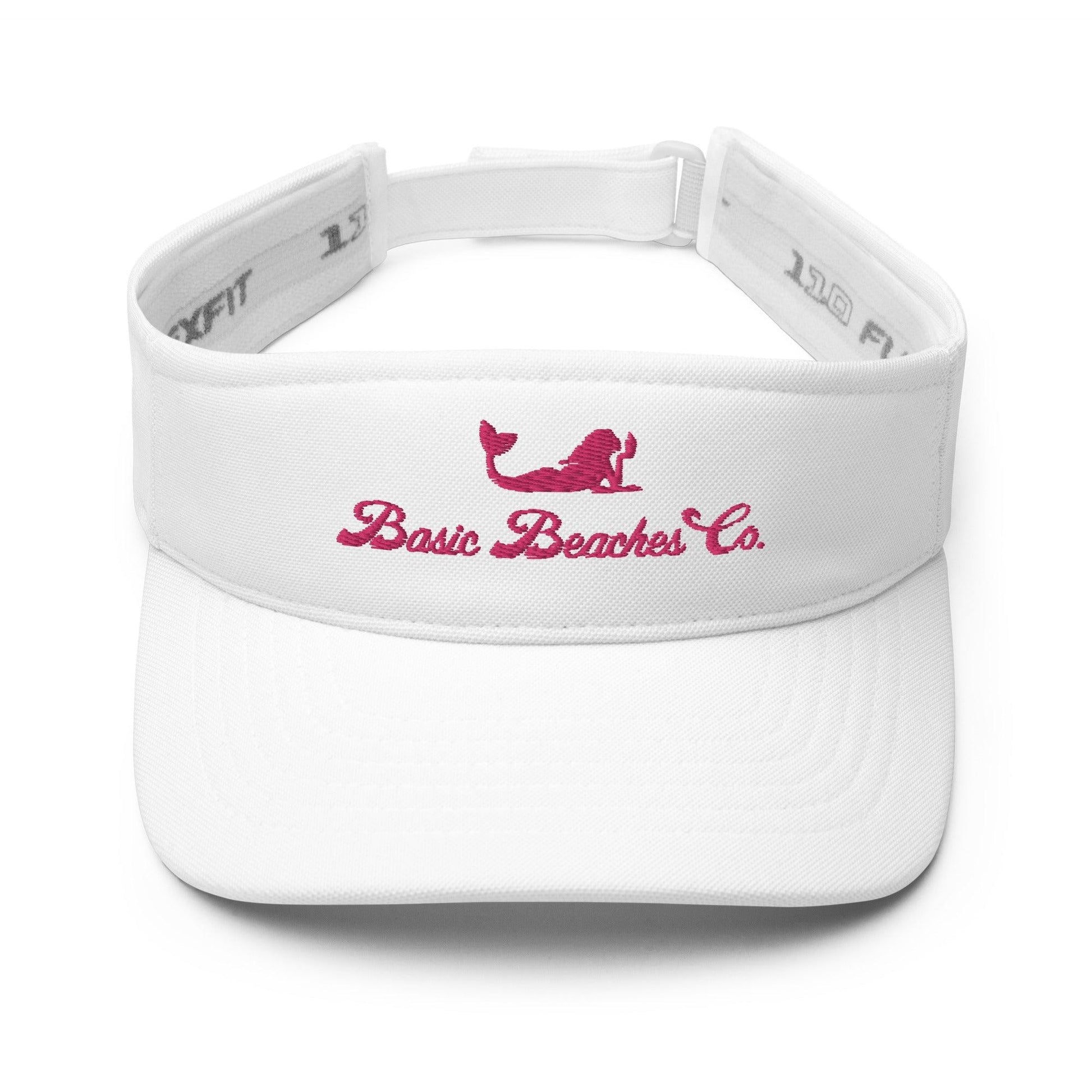 Basic Beaches Collective White Basic Beaches Visor Basic Pink Basic Beaches Visor Basic Pink