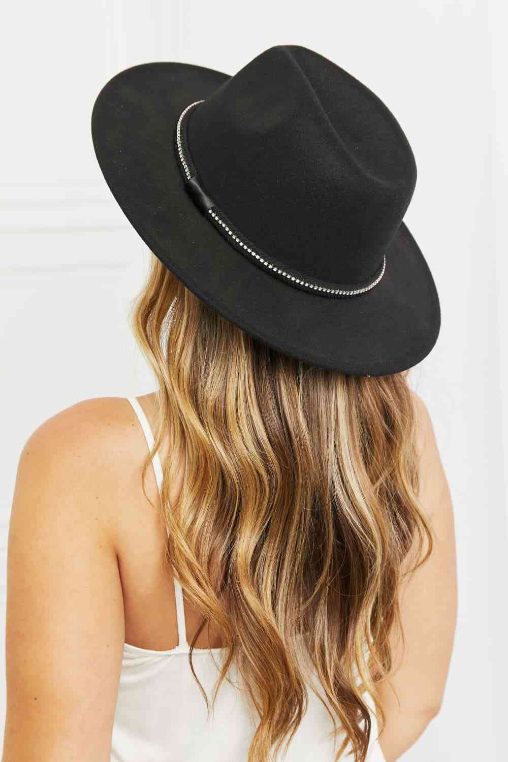 Trendsi Black / One Size Fame Bring It Back Fedora Hat Fame Bring It Back Fedora Hat