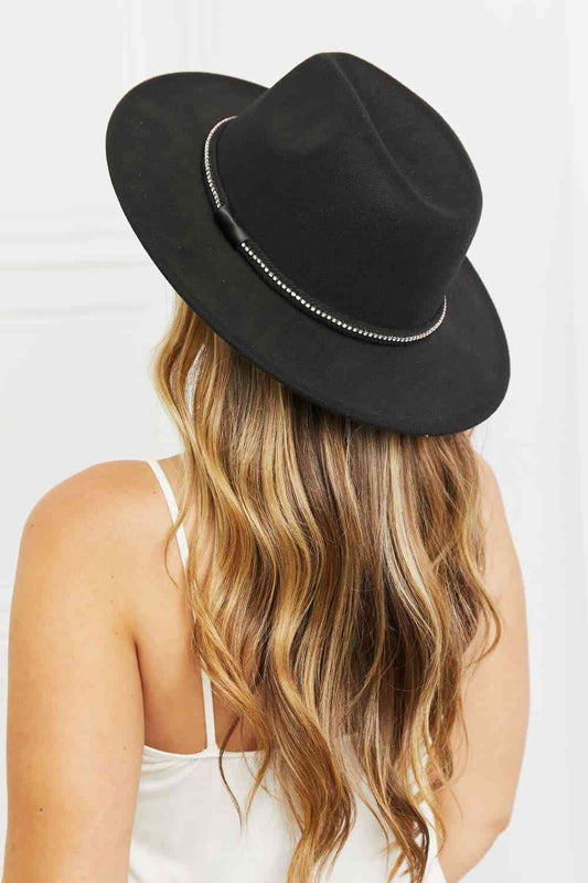 Trendsi Black / One Size Fame Bring It Back Fedora Hat Fame Bring It Back Fedora Hat