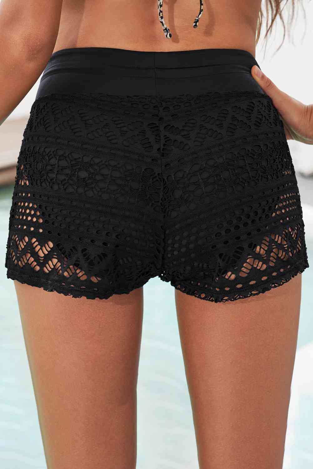 Trendsi Full Size Drawstring Waist Swim Shorts Full Size Drawstring Waist Swim Shorts