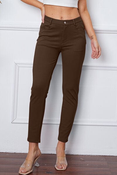 Trendsi StretchyStitch Pants by Basic Bae StretchyStitch Pants by Basic Bae