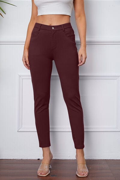 Trendsi StretchyStitch Pants by Basic Bae StretchyStitch Pants by Basic Bae