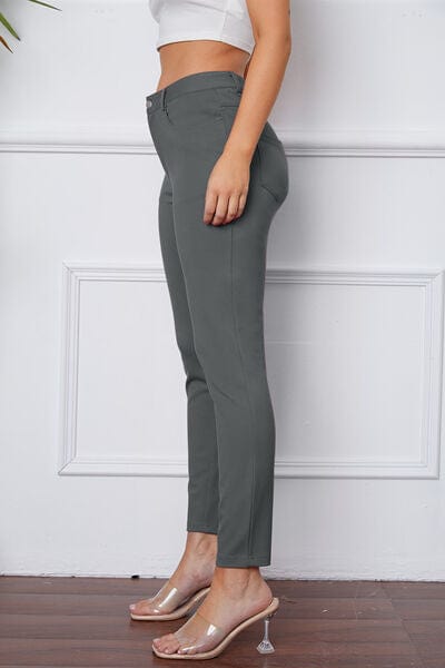 Trendsi StretchyStitch Pants by Basic Bae StretchyStitch Pants by Basic Bae