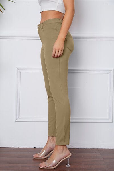Trendsi StretchyStitch Pants by Basic Bae StretchyStitch Pants by Basic Bae